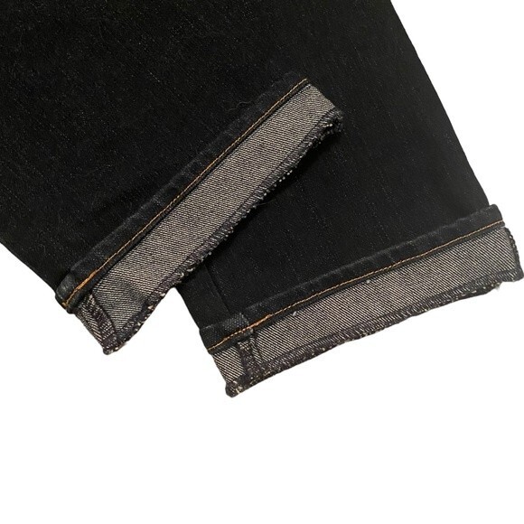 J Brand‎ Womens 27 Cuffed Hem Jean Dark Wash New - Picture 3 of 8